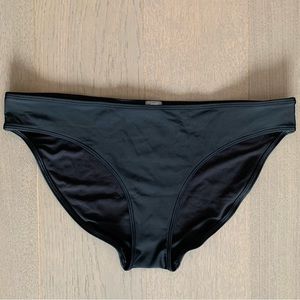 Aerie Black Full Coverage Swim Bikini Bottom